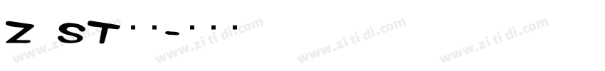 Z ST原尖字体转换